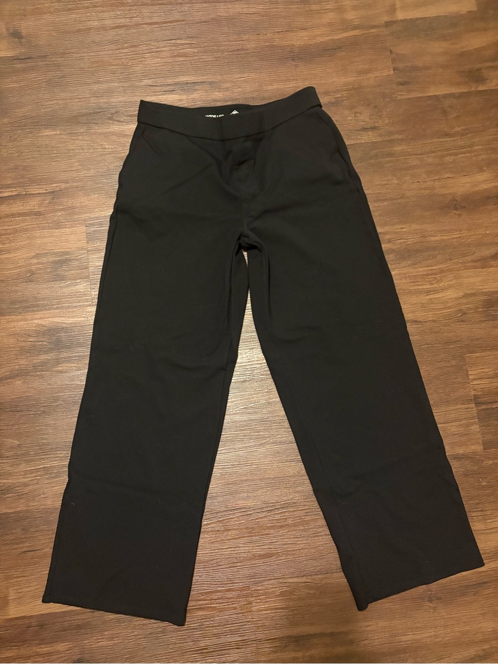 St. John's Bay Black Wide Leg Pants